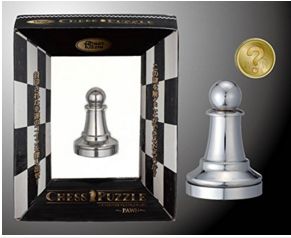 Pawn Hanayama chess piece puzzle